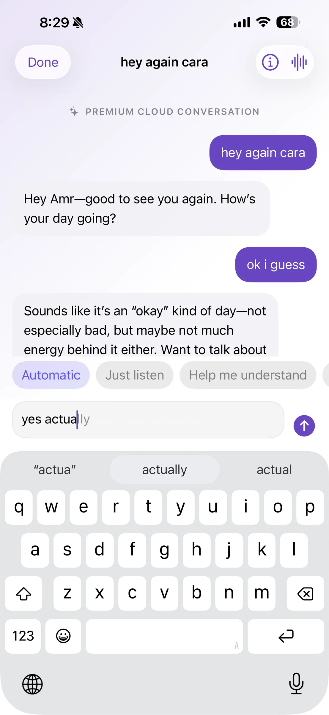 Cara: Mental Health Companion screenshot 2