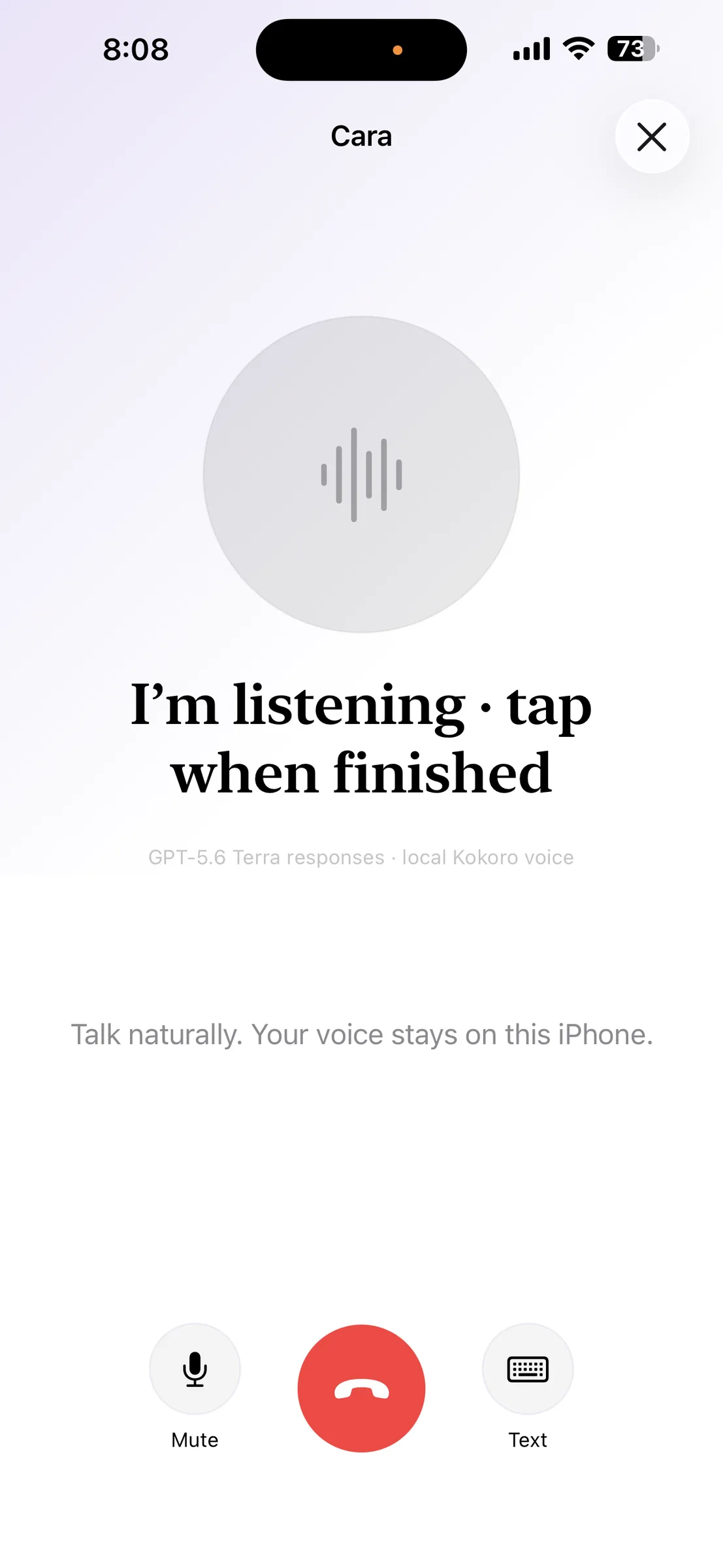 Cara: Mental Health Companion screenshot 1