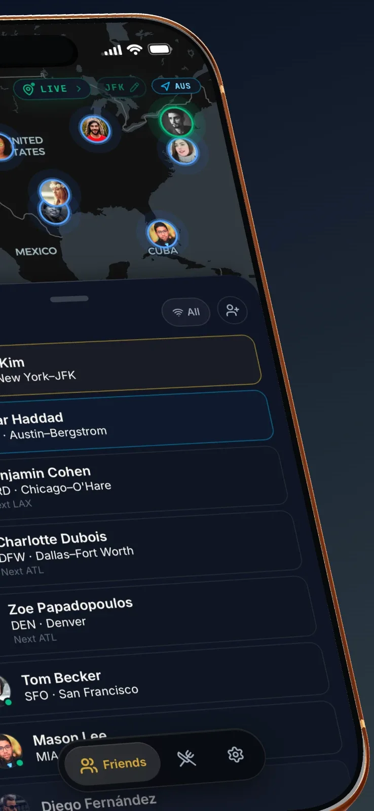 AirMates screenshot 2